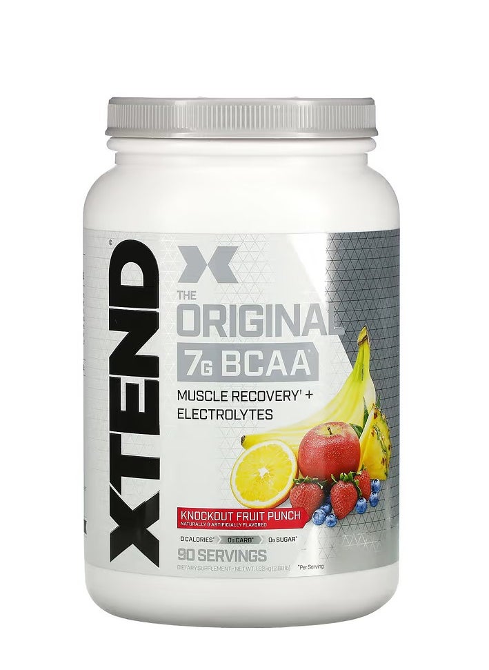 Xtend Original Knockout Fruit Punch 90 Servings 1.17 Kg