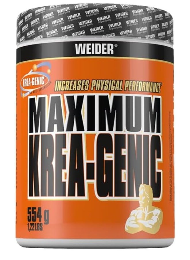 Maximum Krea-Genic 554g - Advanced Buffered Creatine for Enhanced Muscle Performance