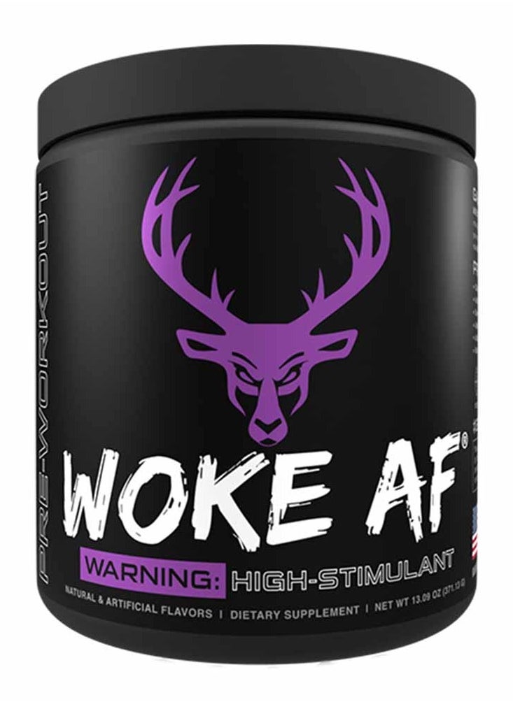 WOKE AF, PRE WORKOUT, GRAPE GAINZ FLAVOUR,369G