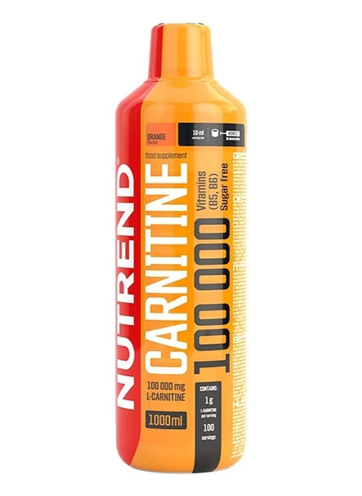 Carnitine 100000mg L-Carnitine 1000ml Orange