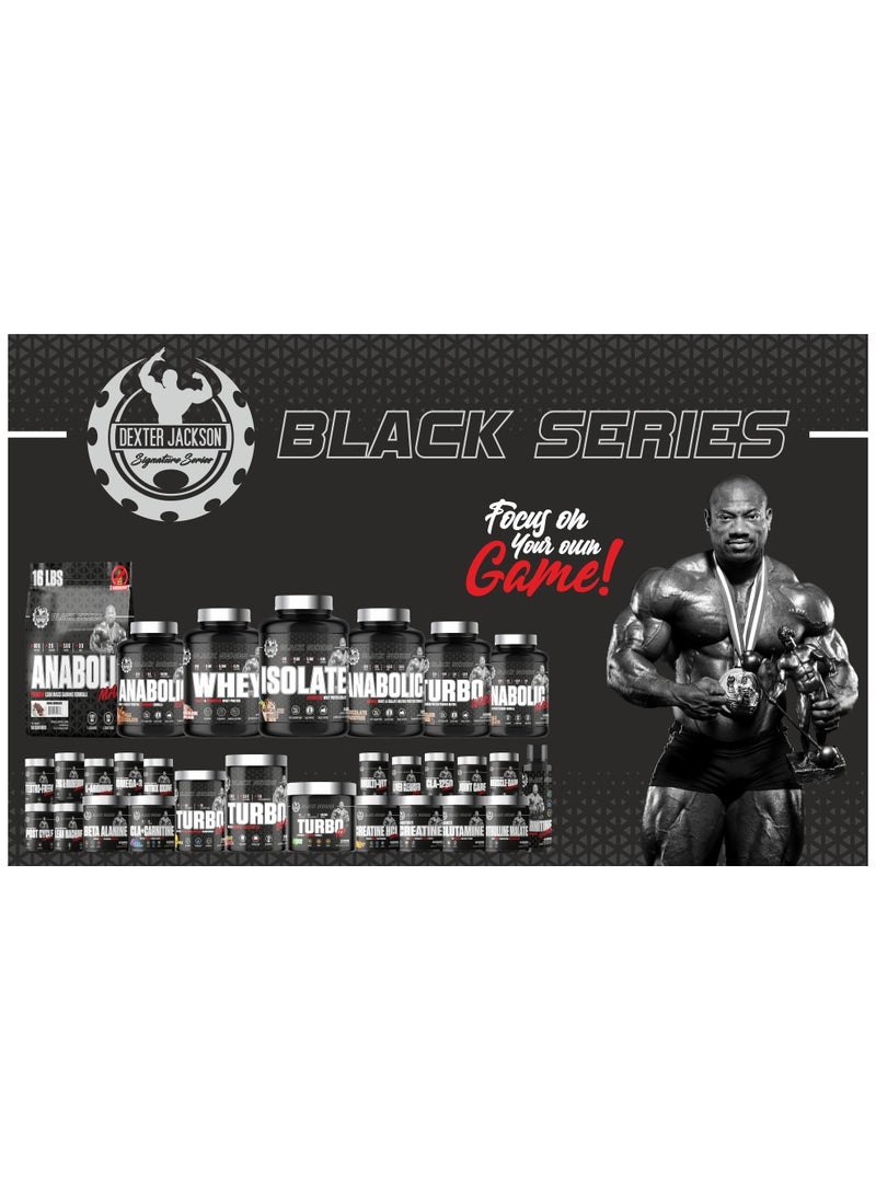 Black Series Platinum Pre Advanced Pre Workout Formula - Enhanced Performance & Pump (Strawberry Lemonade)