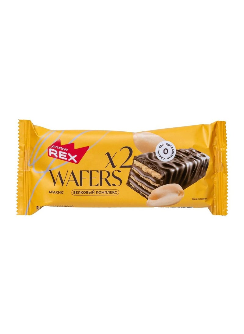 REX Protein Wafers High-Protein Peanut 12x50g