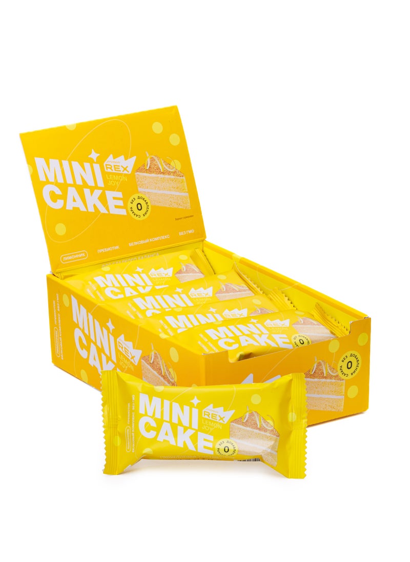 Rex Protein Mini Cake Lemon Joy (40gx8) box