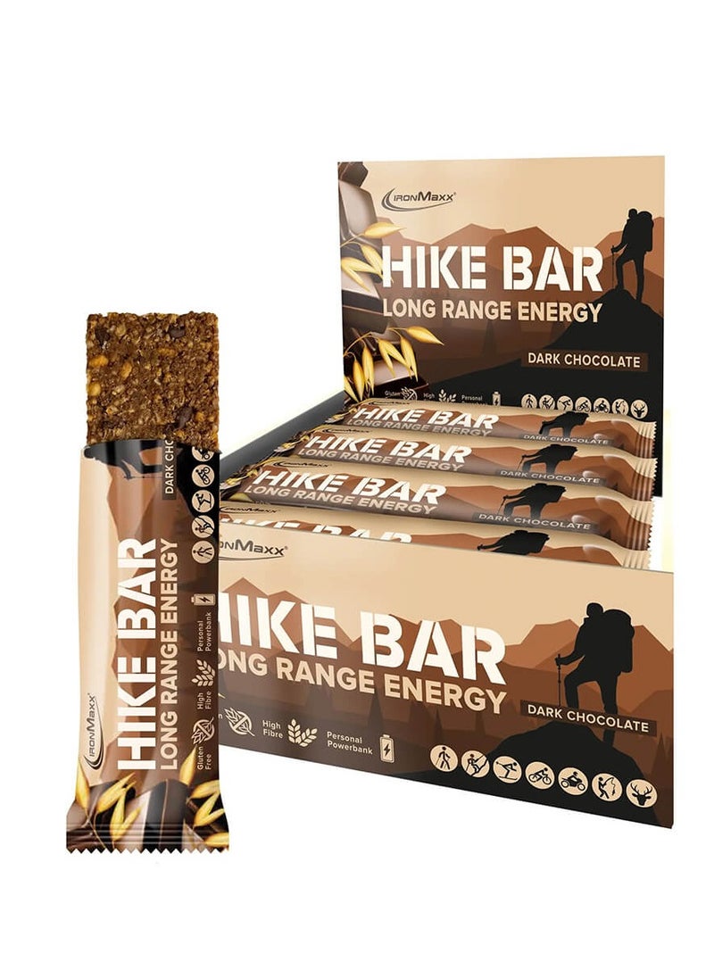 IronMaxx, Hike Bar, Dark Chocolate, 60g Pack of 12