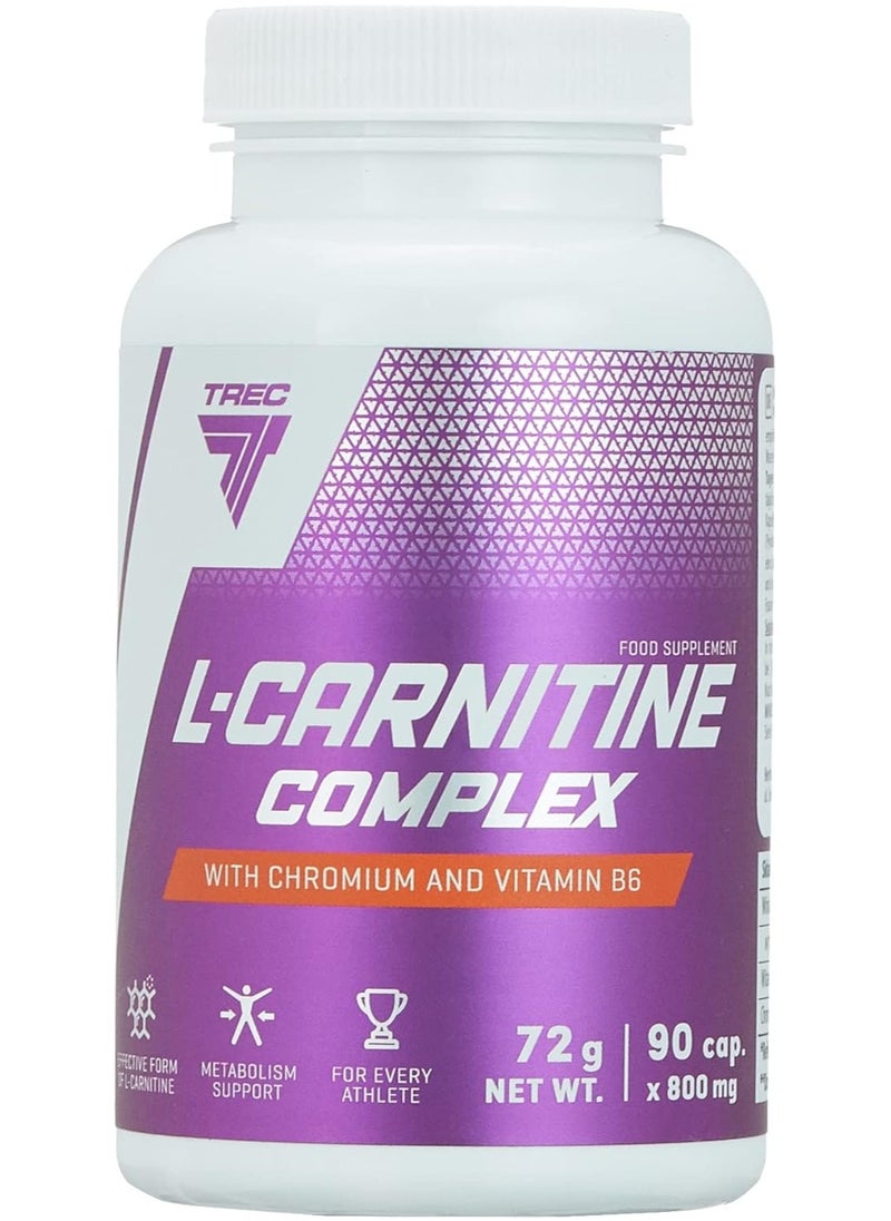 Trec L-Carnitine Complex, 90 Capsules