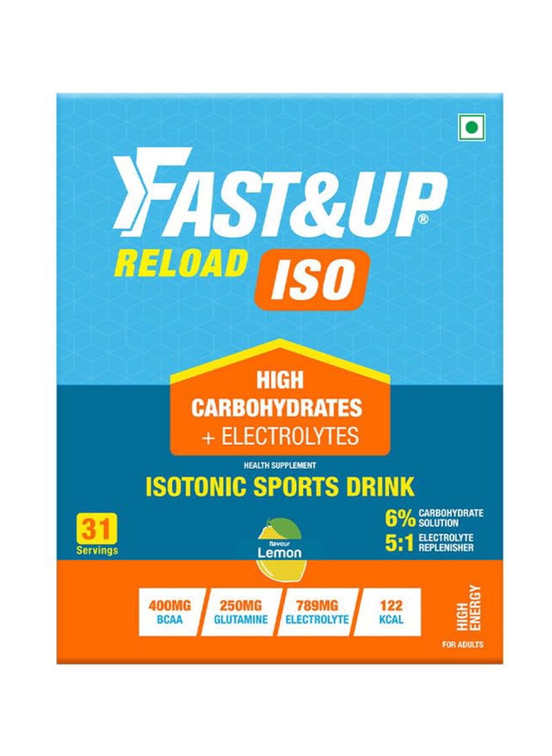 Reload Iso  Isotonic Electrolytes (Pack Of 31) 32 Grams Each Orange