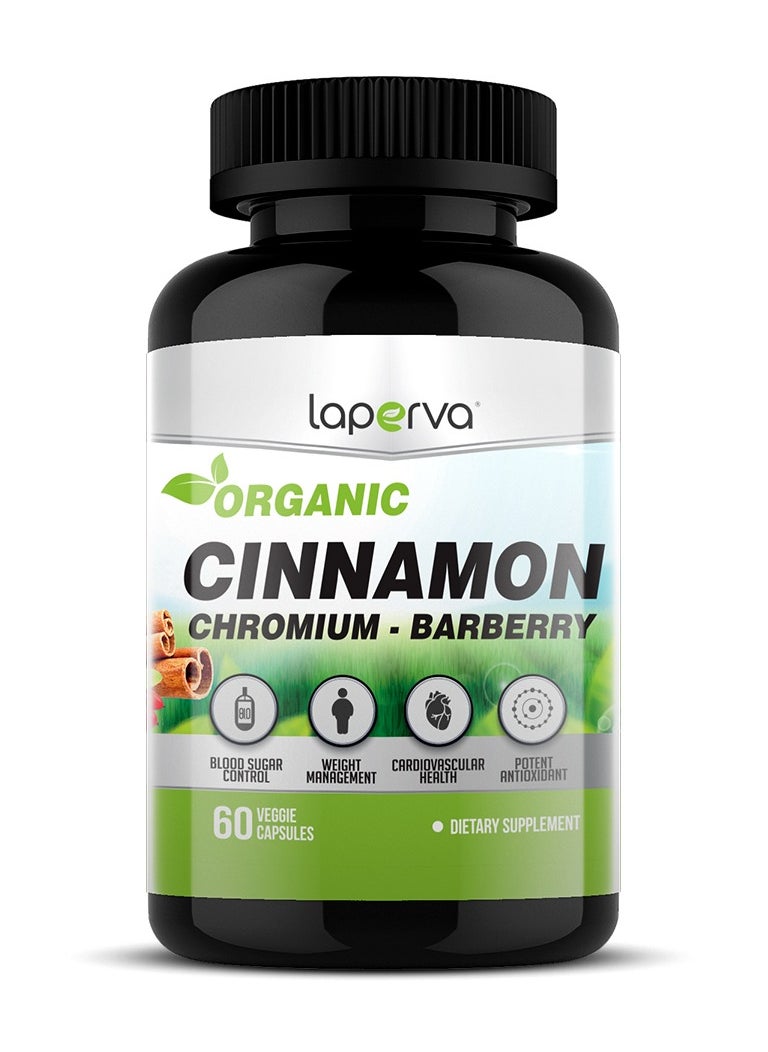 Laperva, Blood Sugar Formula Cinnamon, 60 Caps, 30 Servings