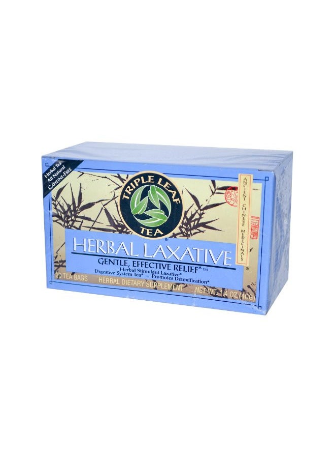 Triple Leaf Tea Herbal Laxative - 20 Tea Bags