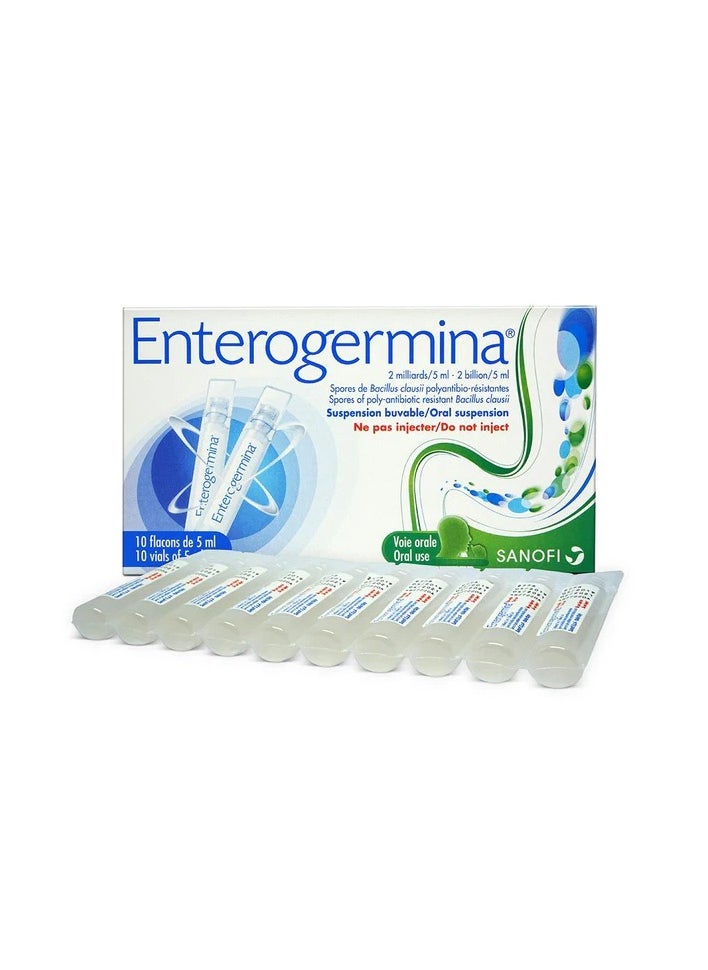 Enterogermina oral vials 5ml, 10 vial