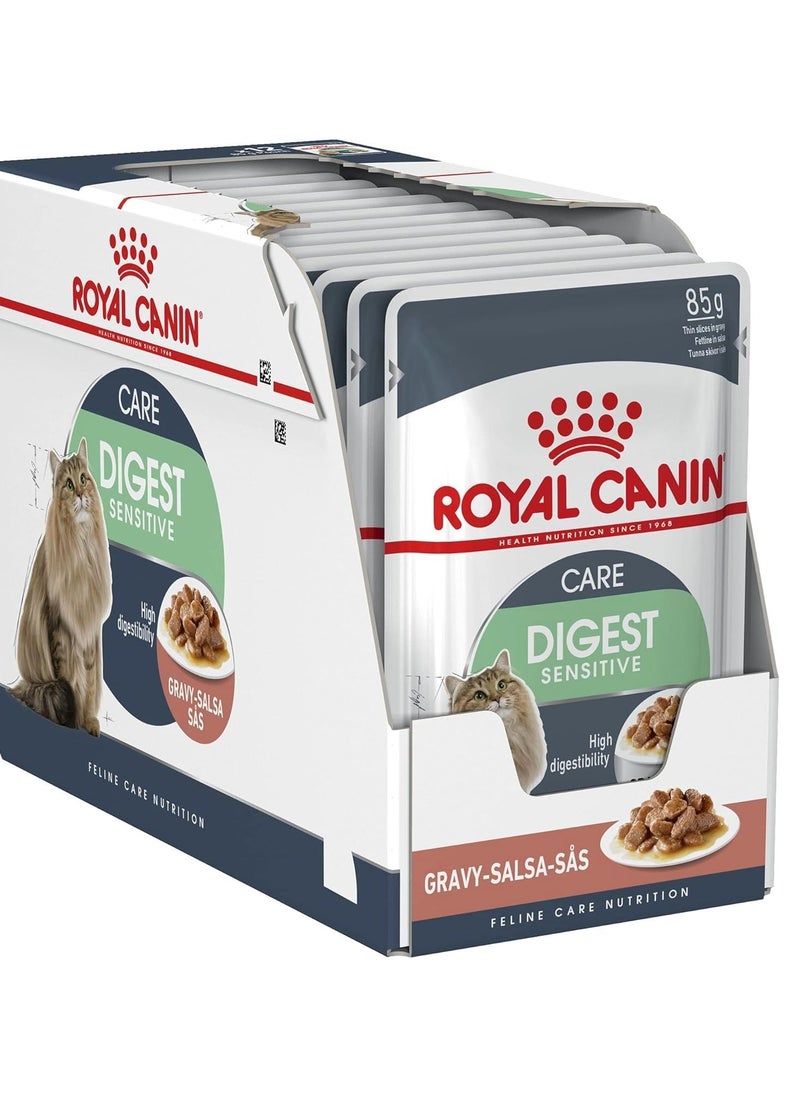 royal canin digest sensitive gravy (WET FOOD - Pouches) 12 x 85g box