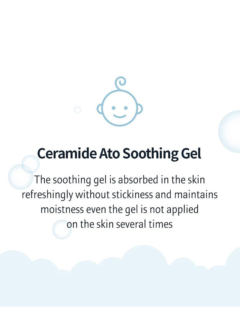 Illiyoon Ceramide Ato Soothing Gel 175ml(5.91oz) | High Moisturizing Cooling Gel Lotion for Tired and Dry Skin