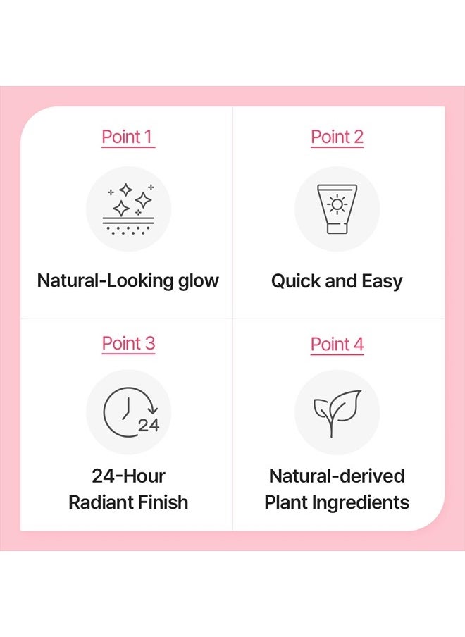 W. Dress Tone-up Cream -Quick Skin Tone Balancer – Evens Out Complexion - No Makeup Natural Look - Long-Lasting Hydrating & Sebum Control Face and Body – Vegan, No Animal Tested – 1.69 oz