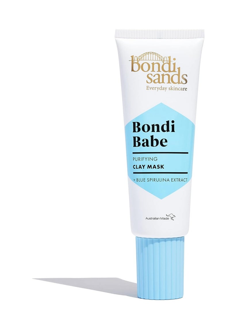 Bondi Babe Clay Mask Purifying mask Suitable for sensitive skin  Vegan Cruelty Free 75 mL 2 53 Oz