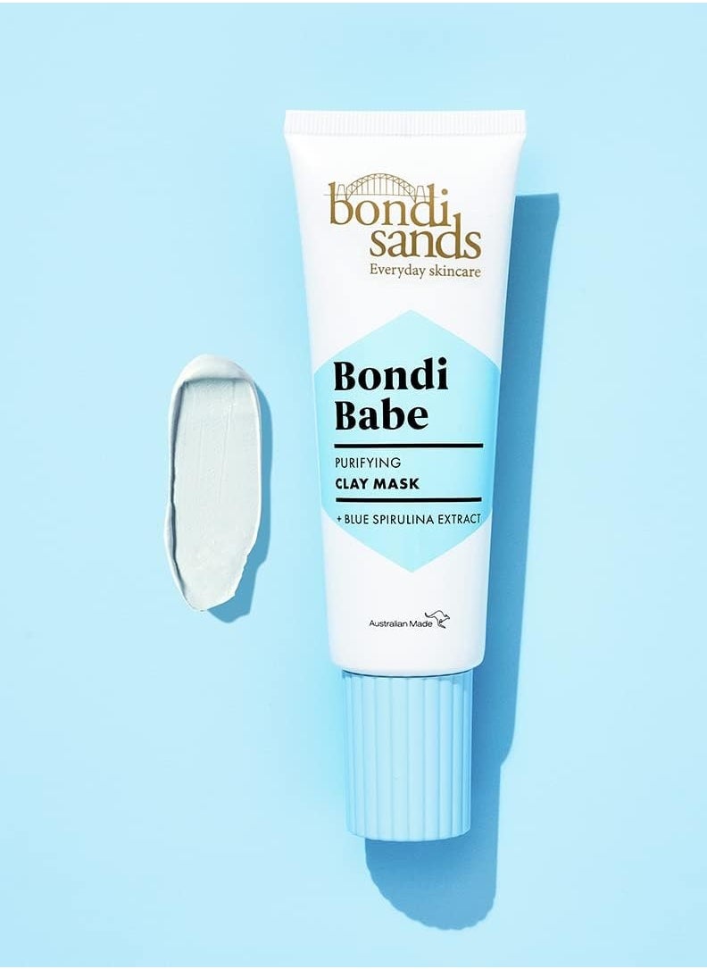 Bondi Babe Clay Mask Purifying mask Suitable for sensitive skin  Vegan Cruelty Free 75 mL 2 53 Oz