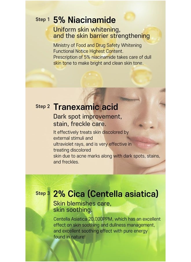 Melasma Treatment for Face Cream - Dark Spot Remover Centella Asiatica - Korean Skin Care Beauty Products 40ml/1.35 fl.oz