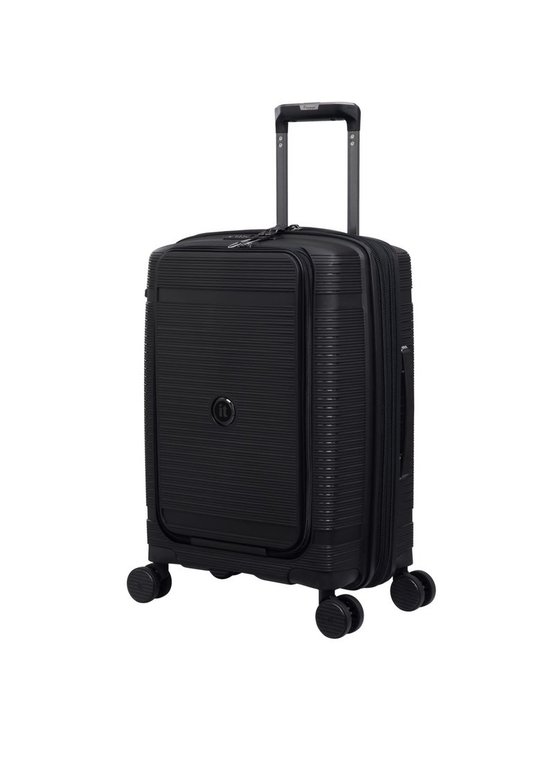 it luggage Unanimous, Unisex Polypropylene Material Hard Case Luggage, 8x360 degree Spinner Wheels, Expandable Trolley Bag, TSA Type lock, SKU 15-3108-08, Lightweight Suitcase - it luggage Unanimous, Unisex Polypropylene Material Hard Case Luggage, 8x360 degree Spinner Wheels, Expandable Trolley Bag, TSA Type lock, SKU 15-3108-08, Lightweight Suitcase - Black