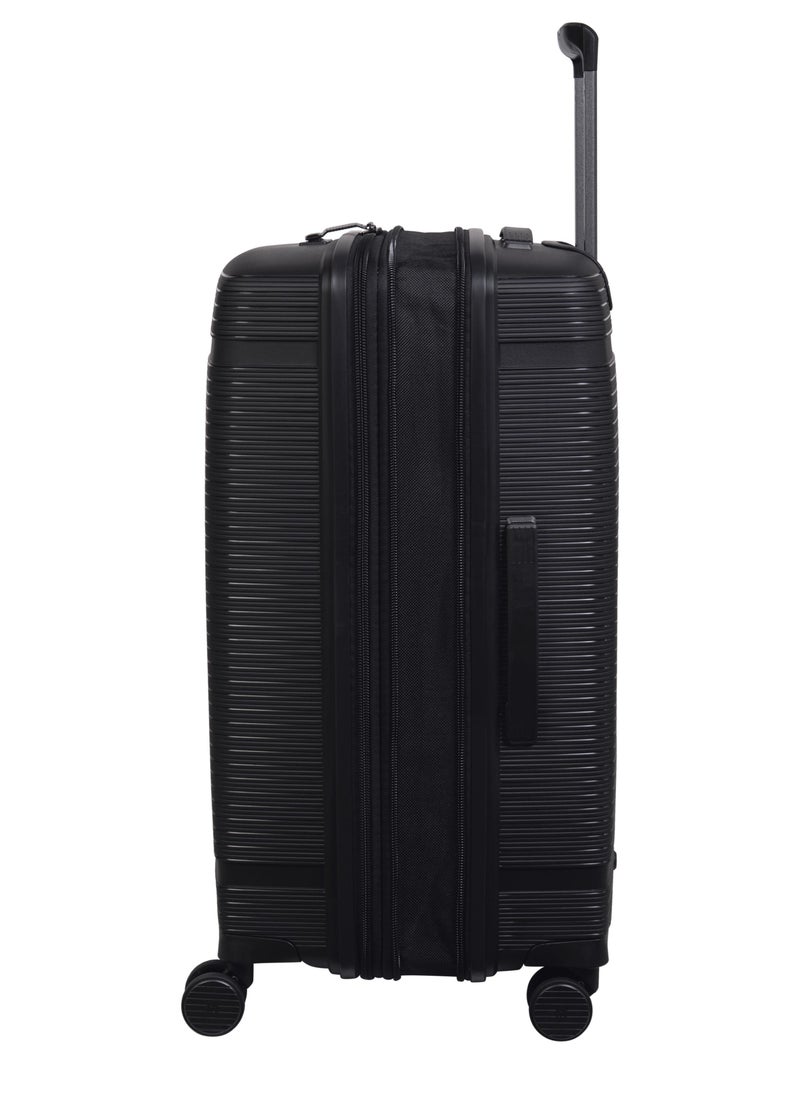 it luggage Unanimous, Unisex Polypropylene Material Hard Case Luggage, 8x360 degree Spinner Wheels, Expandable Trolley Bag, TSA Type lock, SKU 15-3108-08, Lightweight Suitcase - it luggage Unanimous, Unisex Polypropylene Material Hard Case Luggage, 8x360 degree Spinner Wheels, Expandable Trolley Bag, TSA Type lock, SKU 15-3108-08, Lightweight Suitcase - Black