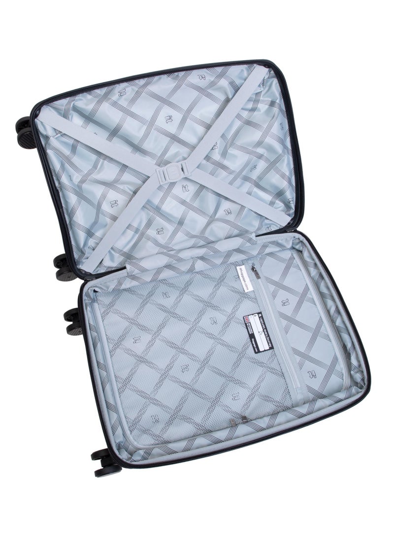 it luggage Unanimous, Unisex Polypropylene Material Hard Case Luggage, 8x360 degree Spinner Wheels, Expandable Trolley Bag, TSA Type lock, SKU 15-3108-08, Lightweight Suitcase - it luggage Unanimous, Unisex Polypropylene Material Hard Case Luggage, 8x360 degree Spinner Wheels, Expandable Trolley Bag, TSA Type lock, SKU 15-3108-08, Lightweight Suitcase - Black