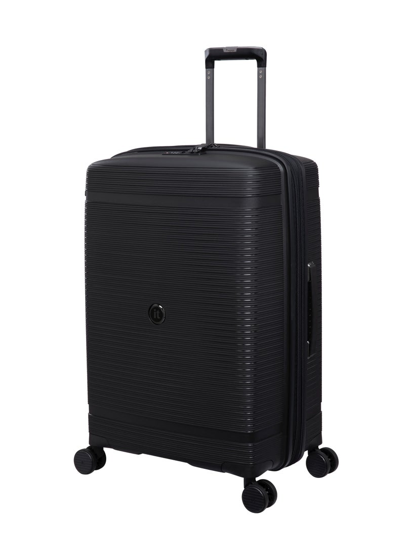 it luggage Unanimous, Unisex Polypropylene Material Hard Case Luggage, 8x360 degree Spinner Wheels, Expandable Trolley Bag, TSA Type lock, SKU 15-3108-08, Lightweight Suitcase - Black