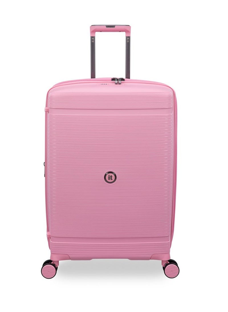 it luggage Unanimous, Unisex Polypropylene Material Hard Case Luggage, 8x360 degree Spinner Wheels, Expandable Trolley Bag, TSA Type lock, SKU 15-3108-08, Lightweight Suitcase - Romance Rose