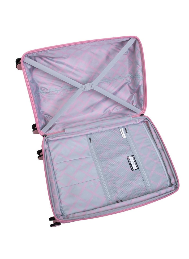 it luggage Unanimous, Unisex Polypropylene Material Hard Case Luggage, 8x360 degree Spinner Wheels, Expandable Trolley Bag, TSA Type lock, SKU 15-3108-08, Lightweight Suitcase - Romance Rose