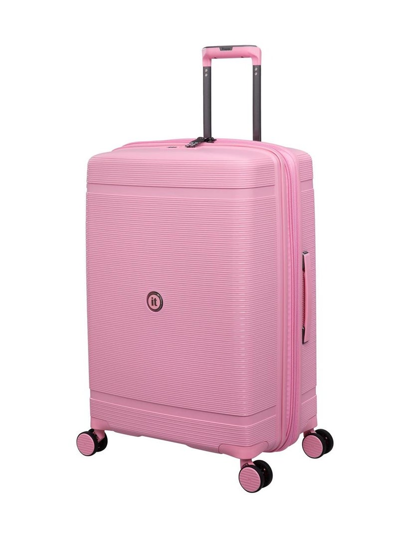 it luggage Unanimous, Unisex Polypropylene Material Hard Case Luggage, 8x360 degree Spinner Wheels, Expandable Trolley Bag, TSA Type lock, SKU 15-3108-08, Lightweight Suitcase - Romance Rose