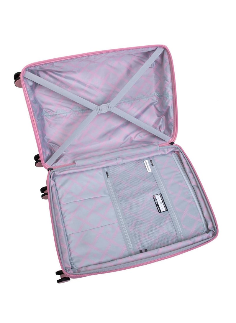 it luggage Unanimous, Unisex Polypropylene Material Hard Case Luggage, 8x360 degree Spinner Wheels, Expandable Trolley Bag, TSA Type lock, SKU 15-3108-08, Lightweight Suitcase - Romance Rose