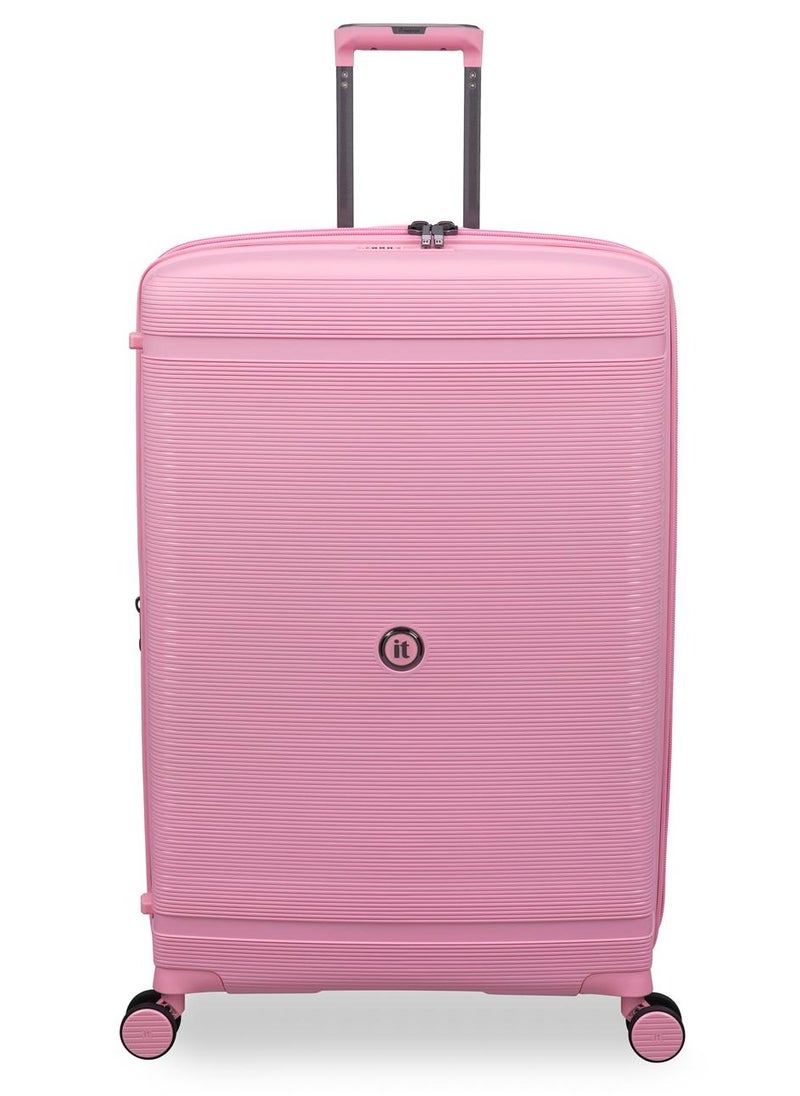 it luggage Unanimous, Unisex Polypropylene Material Hard Case Luggage, 8x360 degree Spinner Wheels, Expandable Trolley Bag, TSA Type lock, SKU 15-3108-08, Lightweight Suitcase - Romance Rose