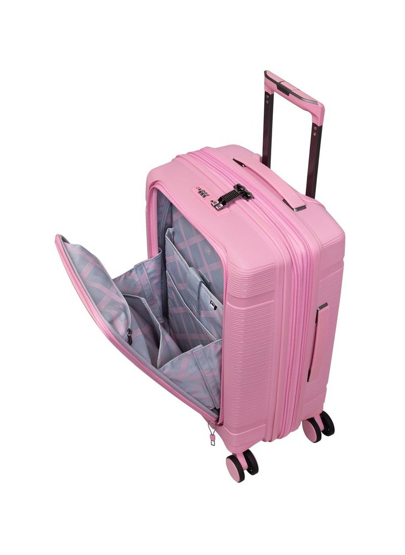 it luggage Unanimous, Unisex Polypropylene Material Hard Case Luggage, 8x360 degree Spinner Wheels, Expandable Trolley Bag, TSA Type lock, SKU 15-3108-08, Lightweight Suitcase - Romance Rose