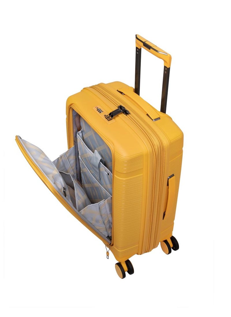 it luggage Unanimous, Unisex Polypropylene Material Hard Case Luggage, 8x360 degree Spinner Wheels, Expandable Trolley Bag, TSA Type lock, SKU 15-3108-08, Lightweight Suitcase - Lemon Yellow