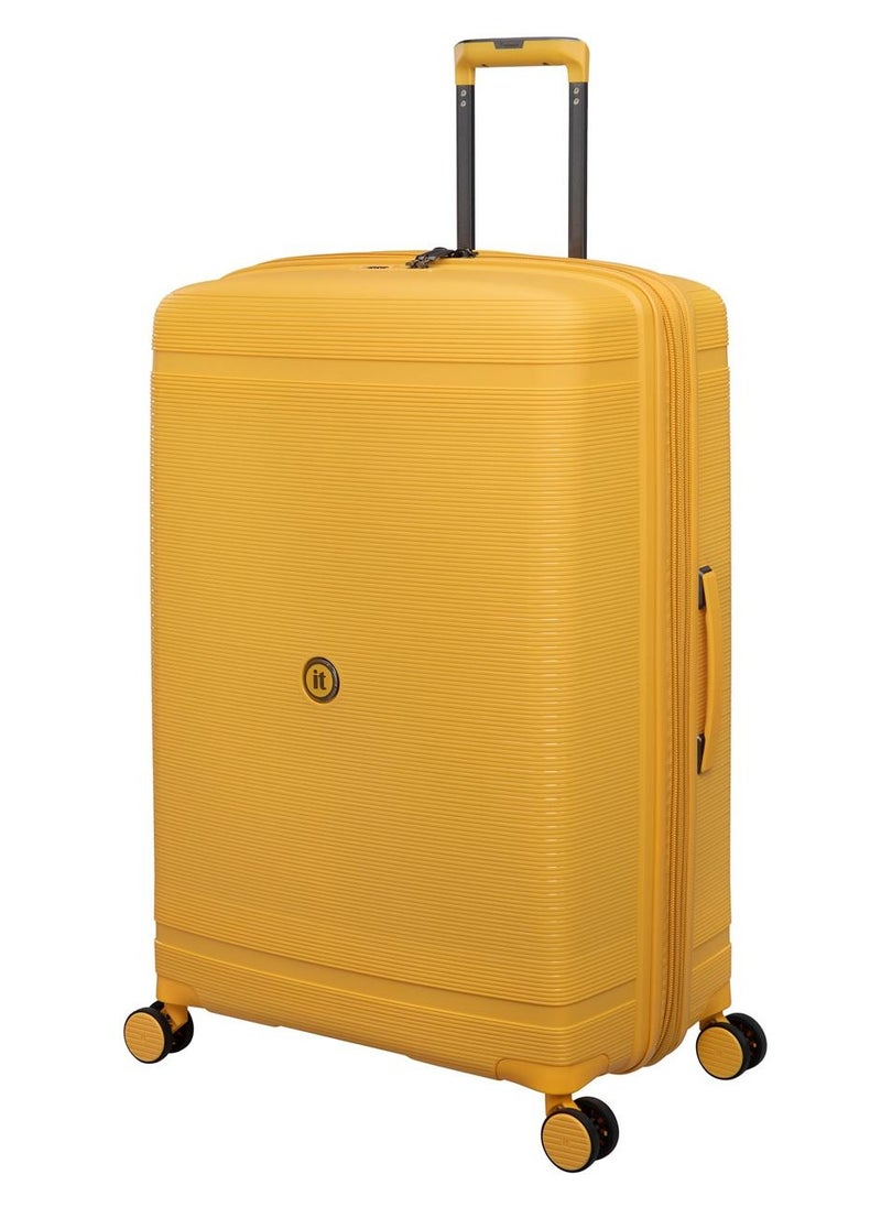 it luggage Unanimous, Unisex Polypropylene Material Hard Case Luggage, 8x360 degree Spinner Wheels, Expandable Trolley Bag, TSA Type lock, SKU 15-3108-08, Lightweight Suitcase - Lemon Yellow