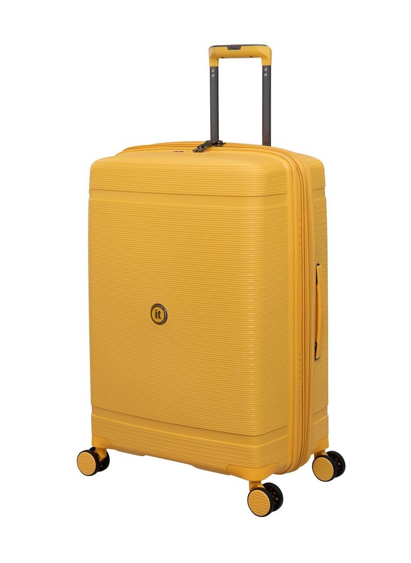 it luggage Unanimous, Unisex Polypropylene Material Hard Case Luggage, 8x360 degree Spinner Wheels, Expandable Trolley Bag, TSA Type lock, SKU 15-3108-08, Lightweight Suitcase - Lemon Yellow