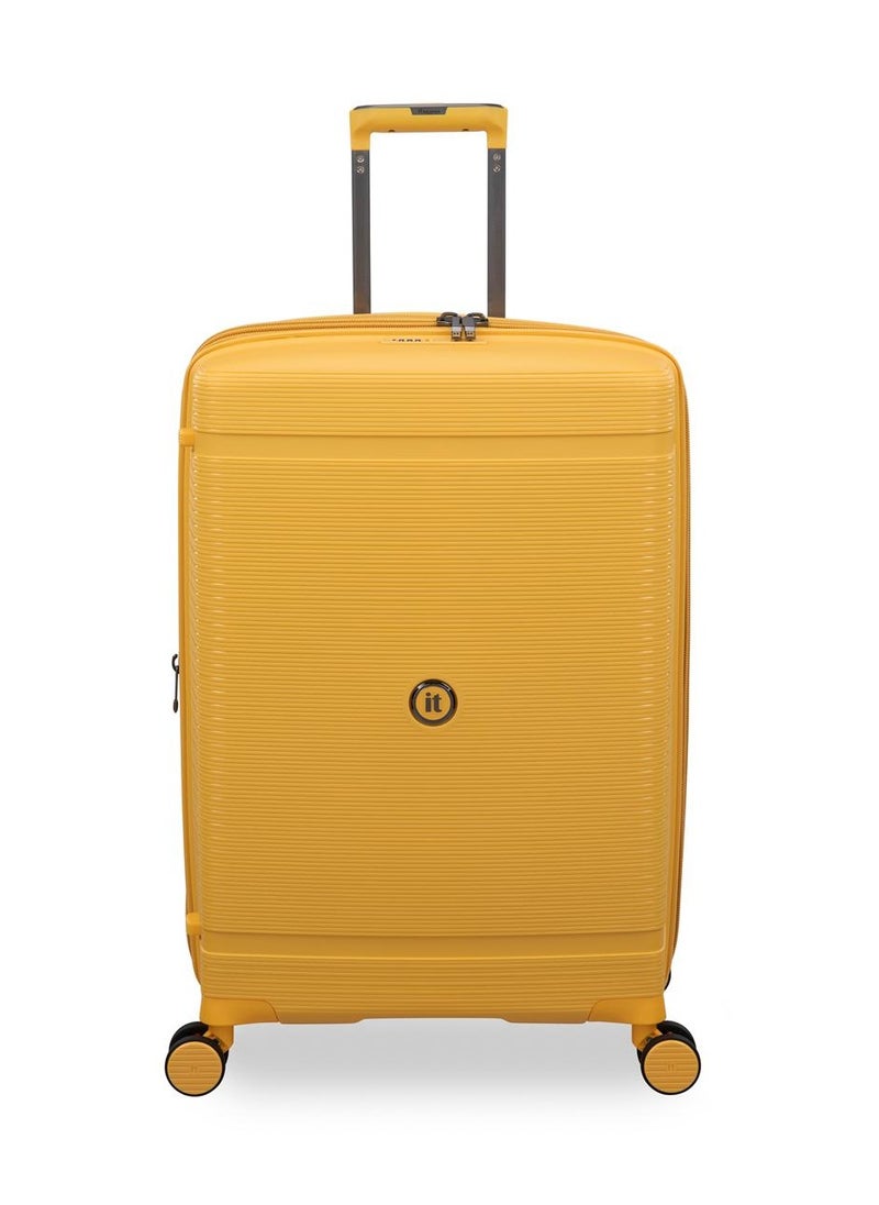 it luggage Unanimous, Unisex Polypropylene Material Hard Case Luggage, 8x360 degree Spinner Wheels, Expandable Trolley Bag, TSA Type lock, SKU 15-3108-08, Lightweight Suitcase - Lemon Yellow