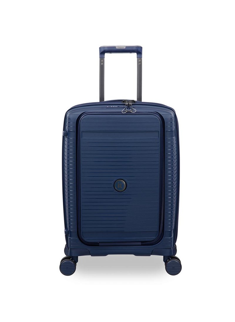 it luggage Unanimous, Unisex Polypropylene Material Hard Case Luggage, 8x360 degree Spinner Wheels, Expandable Trolley Bag, TSA Type lock, SKU 15-3108-08, Lightweight Suitcase - Dark Blue