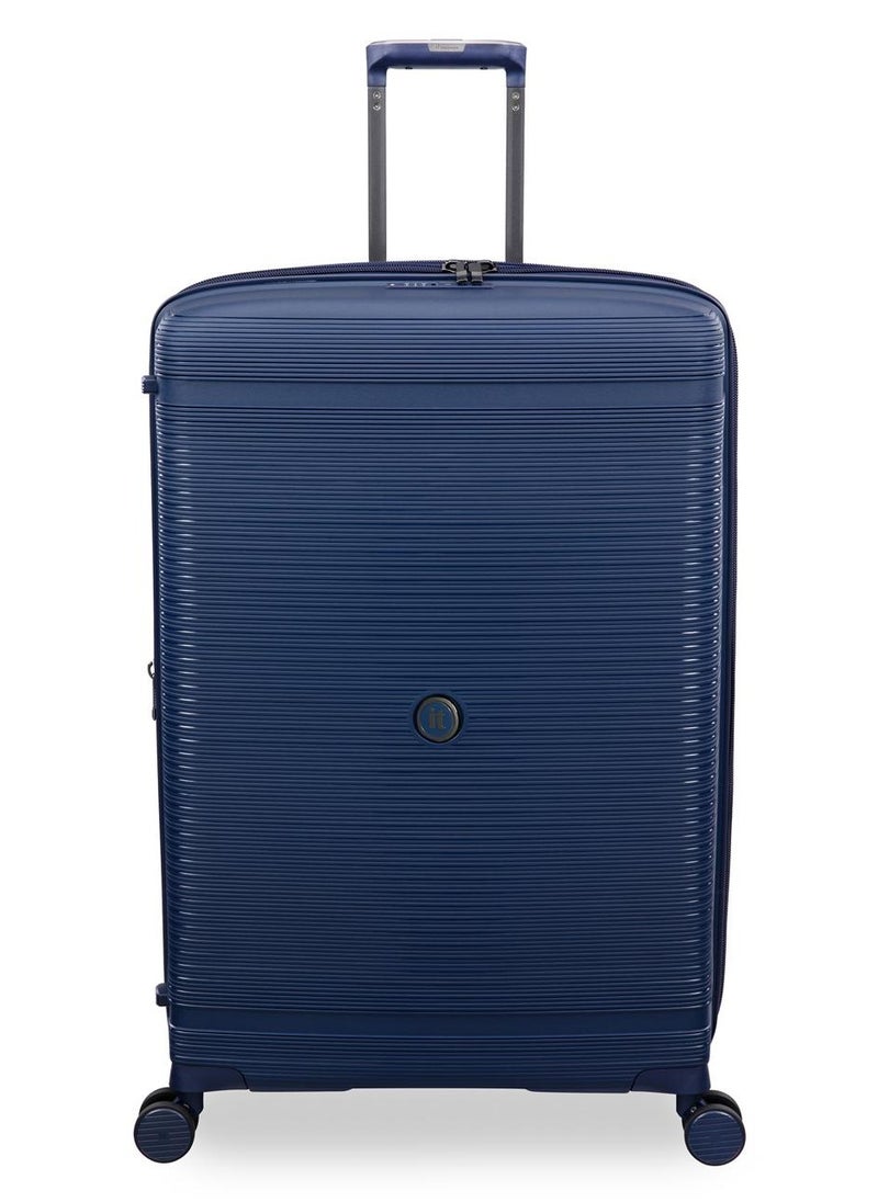 it luggage Unanimous, Unisex Polypropylene Material Hard Case Luggage, 8x360 degree Spinner Wheels, Expandable Trolley Bag, TSA Type lock, SKU 15-3108-08, Lightweight Suitcase - Dark Blue