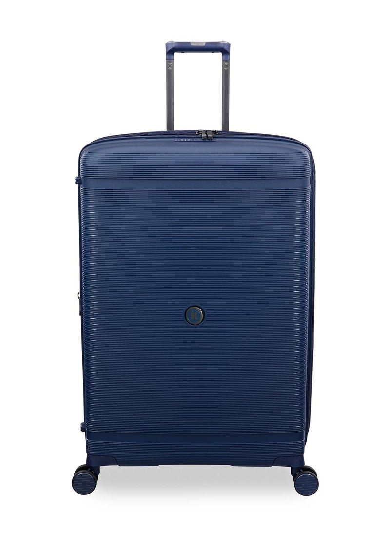 it luggage Unanimous, Unisex Polypropylene Material Hard Case Luggage, 8x360 degree Spinner Wheels, Expandable Trolley Bag, TSA Type lock, SKU 15-3108-08, Lightweight Suitcase - Dark Blue