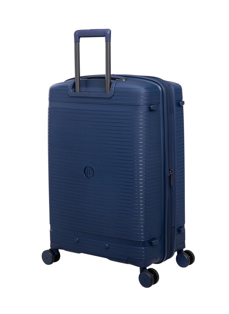 it luggage Unanimous, Unisex Polypropylene Material Hard Case Luggage, 8x360 degree Spinner Wheels, Expandable Trolley Bag, TSA Type lock, SKU 15-3108-08, Lightweight Suitcase - Dark Blue