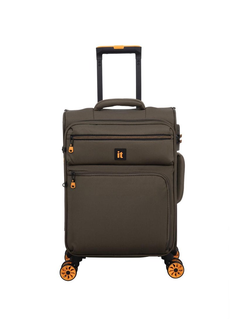 it luggage Compartment, Unisex Polyester Material Soft Case, 8x360 Degree Spinner Wheels, Expandable Trolley Bag, Telescopic Handle, TSA Lock, 12-3149-08, Lightweight