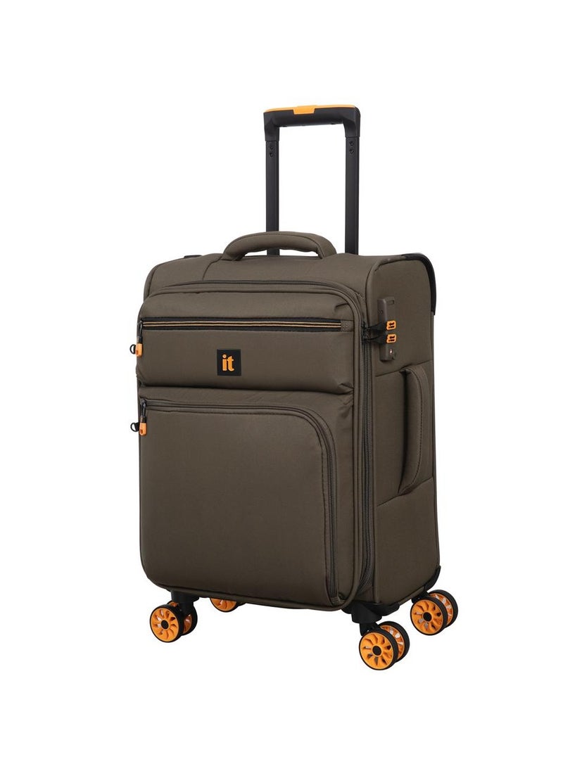 it luggage Compartment, Unisex Polyester Material Soft Case, 8x360 Degree Spinner Wheels, Expandable Trolley Bag, Telescopic Handle, TSA Lock, 12-3149-08, Lightweight