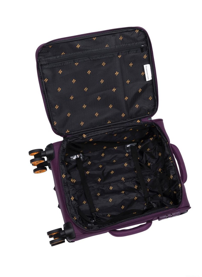 it luggage Compartment, Unisex Polyester Material Soft Case, 8x360 Degree Spinner Wheels, Expandable Trolley Bag, Telescopic Handle, TSA Lock, 12-3149-08, Lightweight