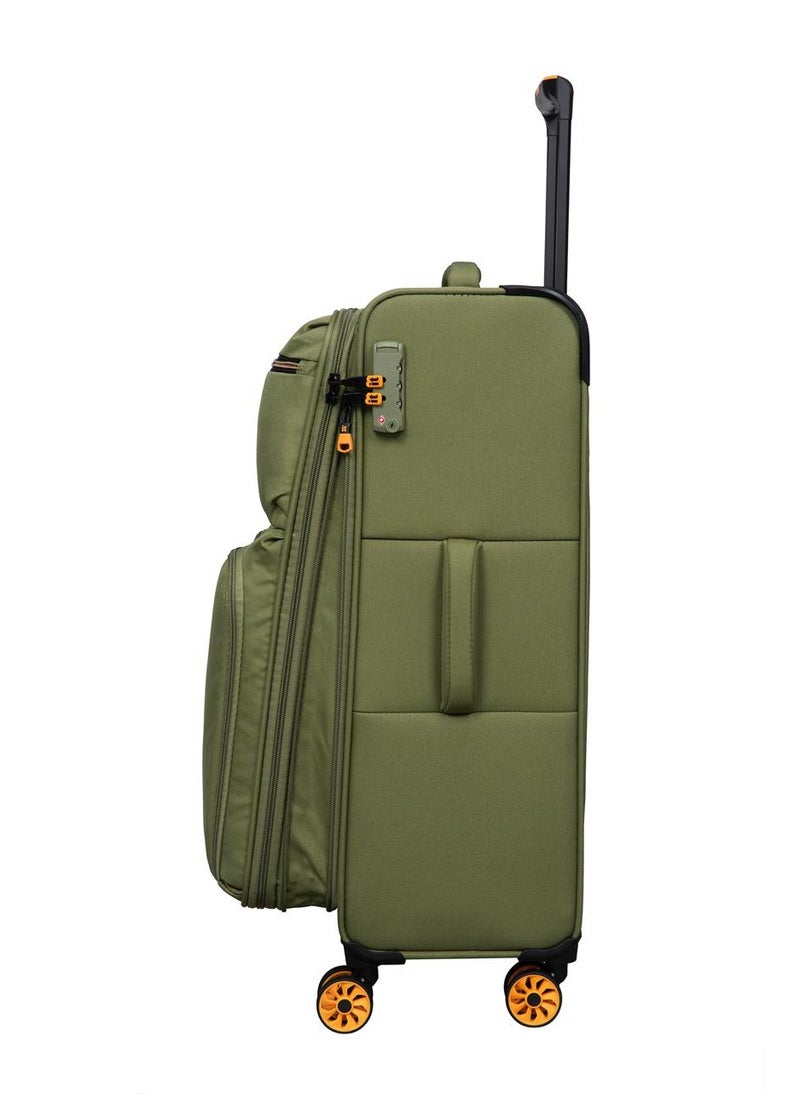 it luggage Compartment, Unisex Polyester Material Soft Case, 8x360 Degree Spinner Wheels, Expandable Trolley Bag, Telescopic Handle, TSA Lock, 12-3149-08, Lightweight