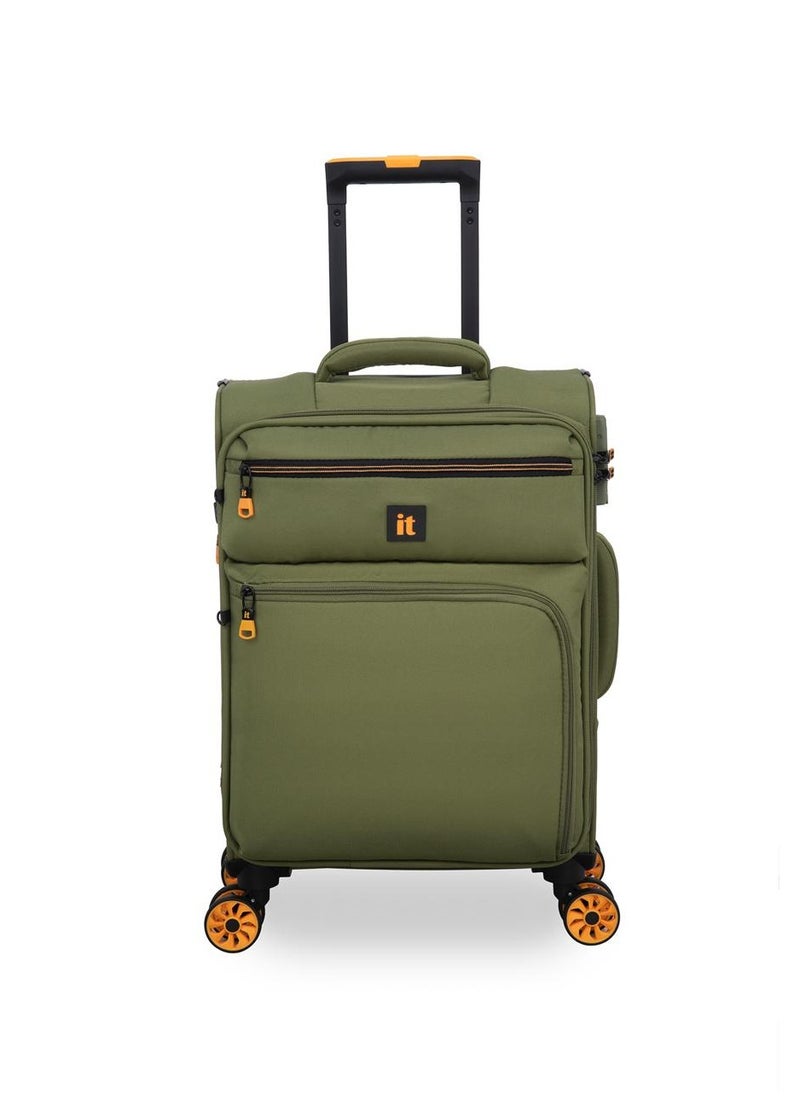 it luggage Compartment, Unisex Polyester Material Soft Case, 8x360 Degree Spinner Wheels, Expandable Trolley Bag, Telescopic Handle, TSA Lock, 12-3149-08, Lightweight