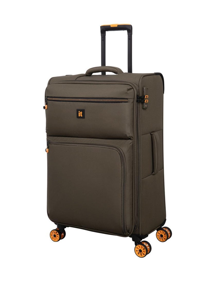 it luggage Compartment, Unisex Polyester Material Soft Case, 8x360 Degree Spinner Wheels, Expandable Trolley Bag, Telescopic Handle, TSA Lock, 12-3149-08, Lightweight