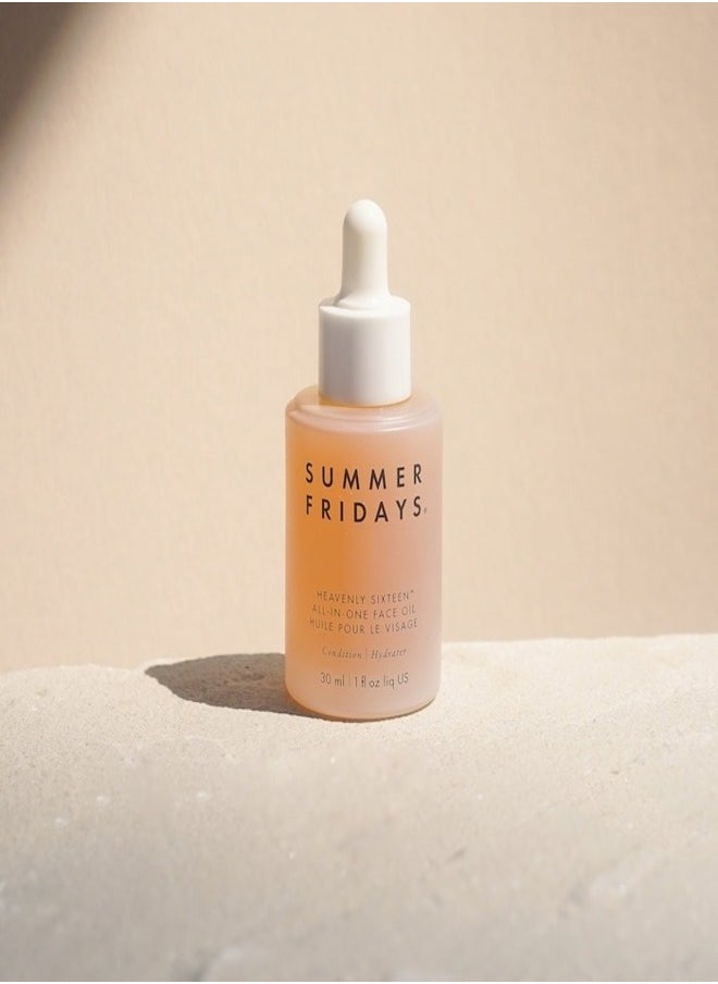 Summer Fridays Heavenly Sixteen All-in-One Facial Oil - 30ml | Nourishing & Multi-Benefit Skincare