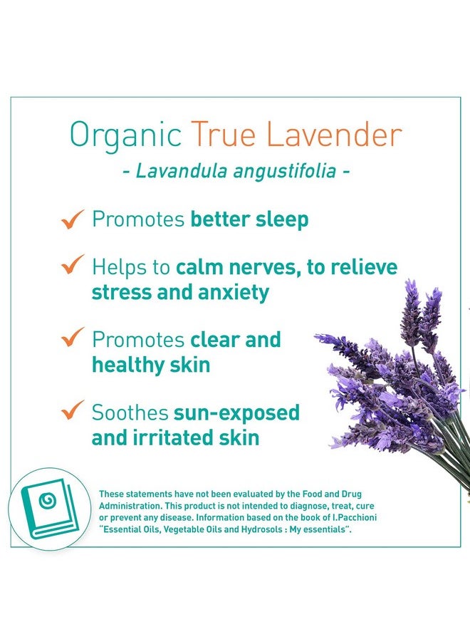 Essential Oil Organic True Lavender - 10Ml