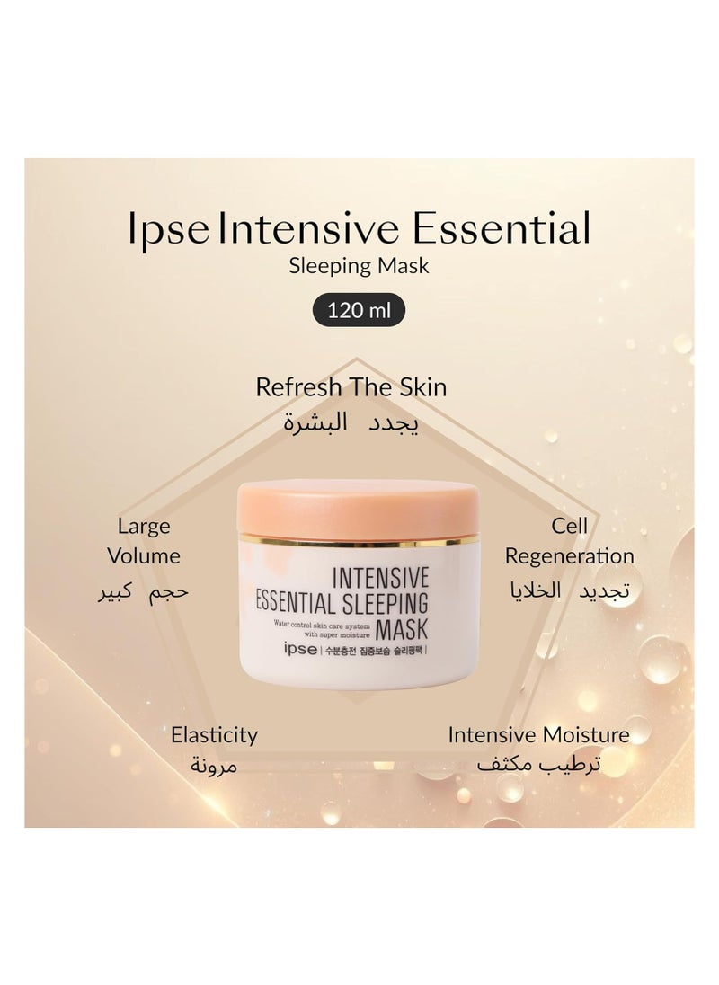 Premium Korean Face Skin Care Anti Aging Sleeping Mask Overnight - Anti Wrinkle, Hydrating & Moisturizing Gel - for Dry & Sensitive Skin