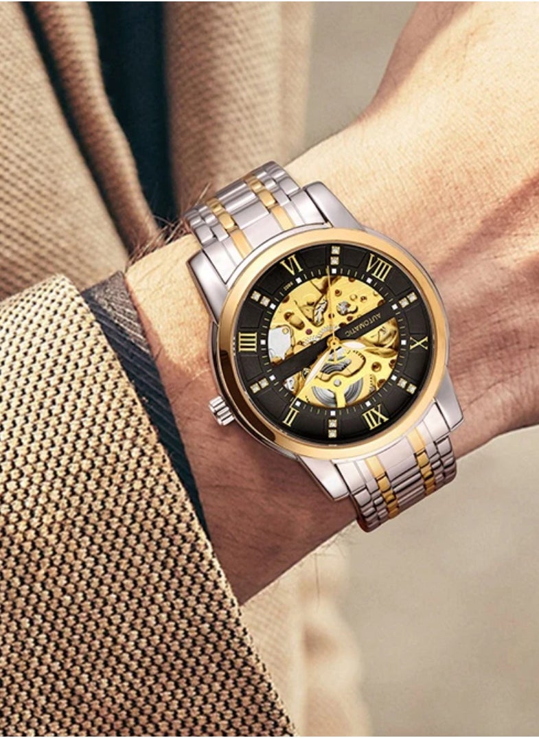 Mens wrist watch automatic