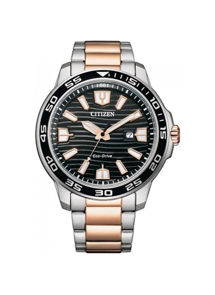 Citizen Men's Analogue Eco-Drive Watch with a Stainless Steel Band