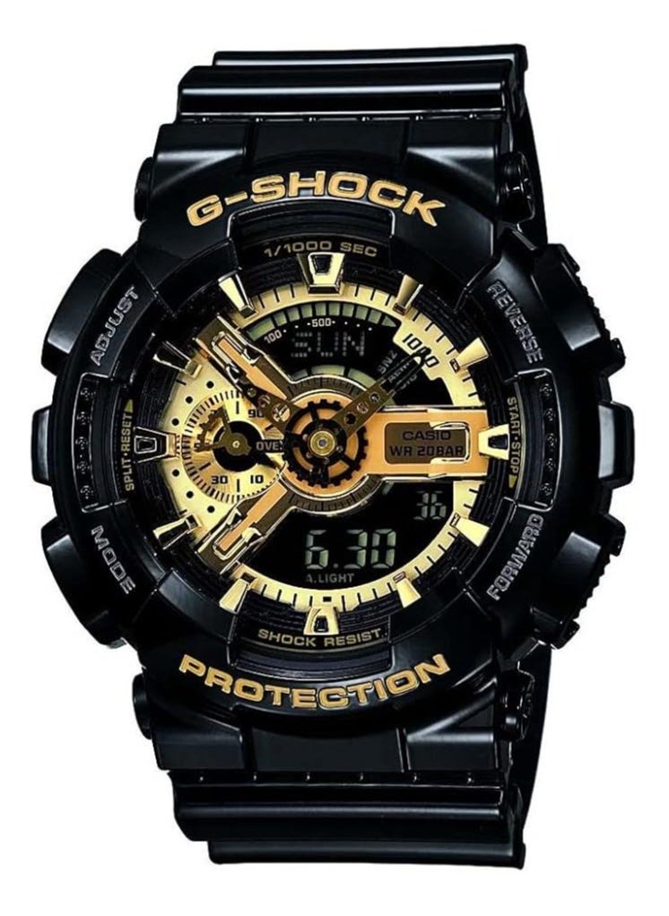 Casio G-Shock Men's Ana-Digi Dial Resin Band Watch - GA-110GB-1ADR