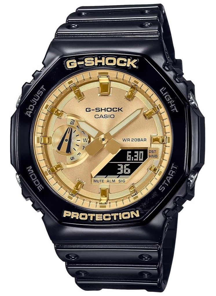 G SHOCK GOLD AND SILVER COLOUR Series GA2100GB-1A